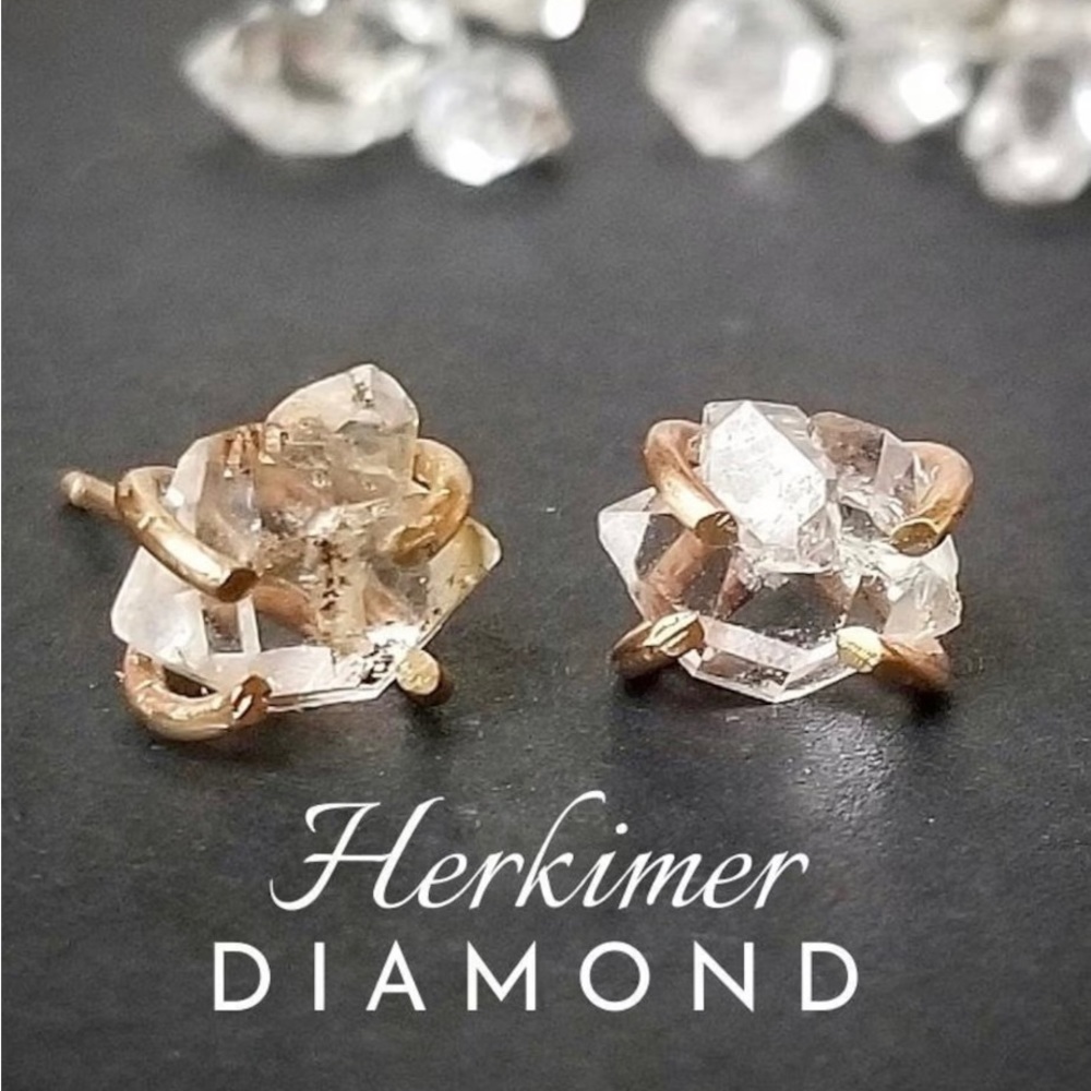 Herkimer Diamond Earrings
